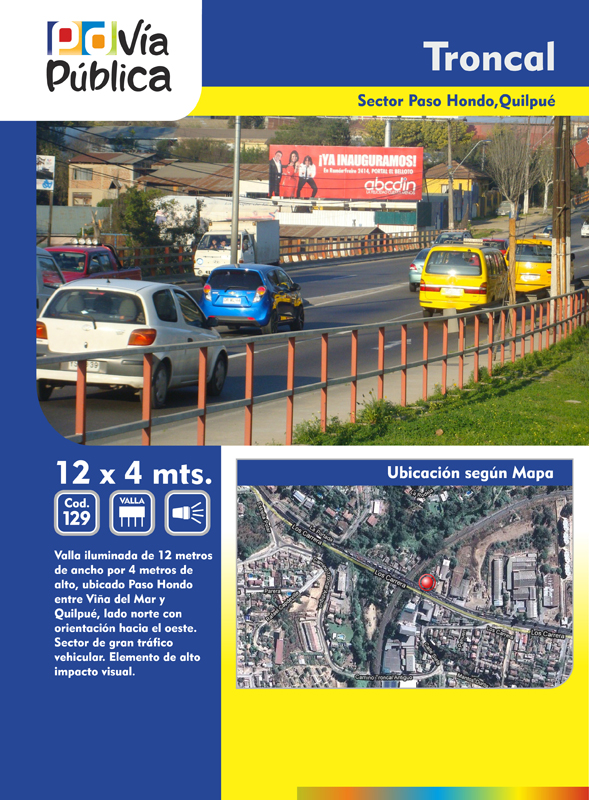 publicidad via publica