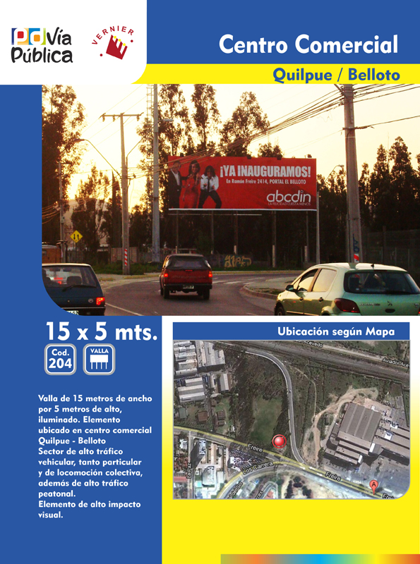 publicidad via publica