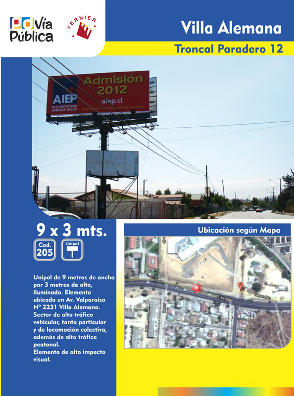 publicidad via publica
